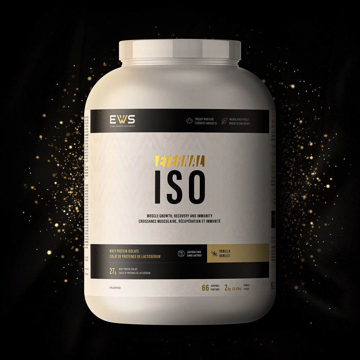 Eternal ISO Protein – Ultra-Pure Whey Isolate for Lean Muscle Recovery