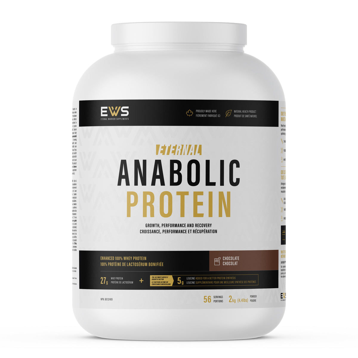 Eternal Anabolic Protein – High-Leucine Whey for Muscle Growth & Retention