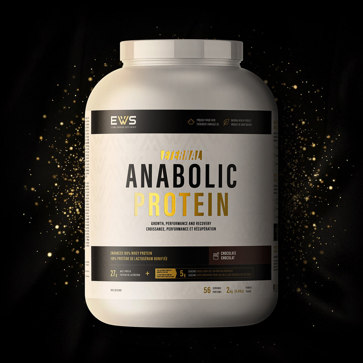 Eternal Anabolic Protein – High-Leucine Whey for Muscle Growth & Retention