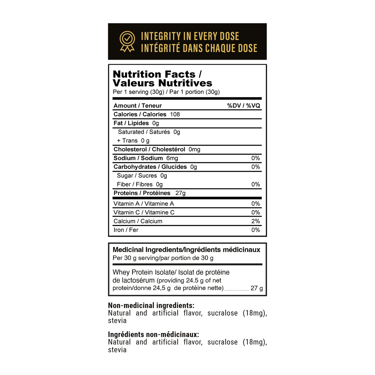 Eternal ISO Protein – Ultra-Pure Whey Isolate for Lean Muscle Recovery