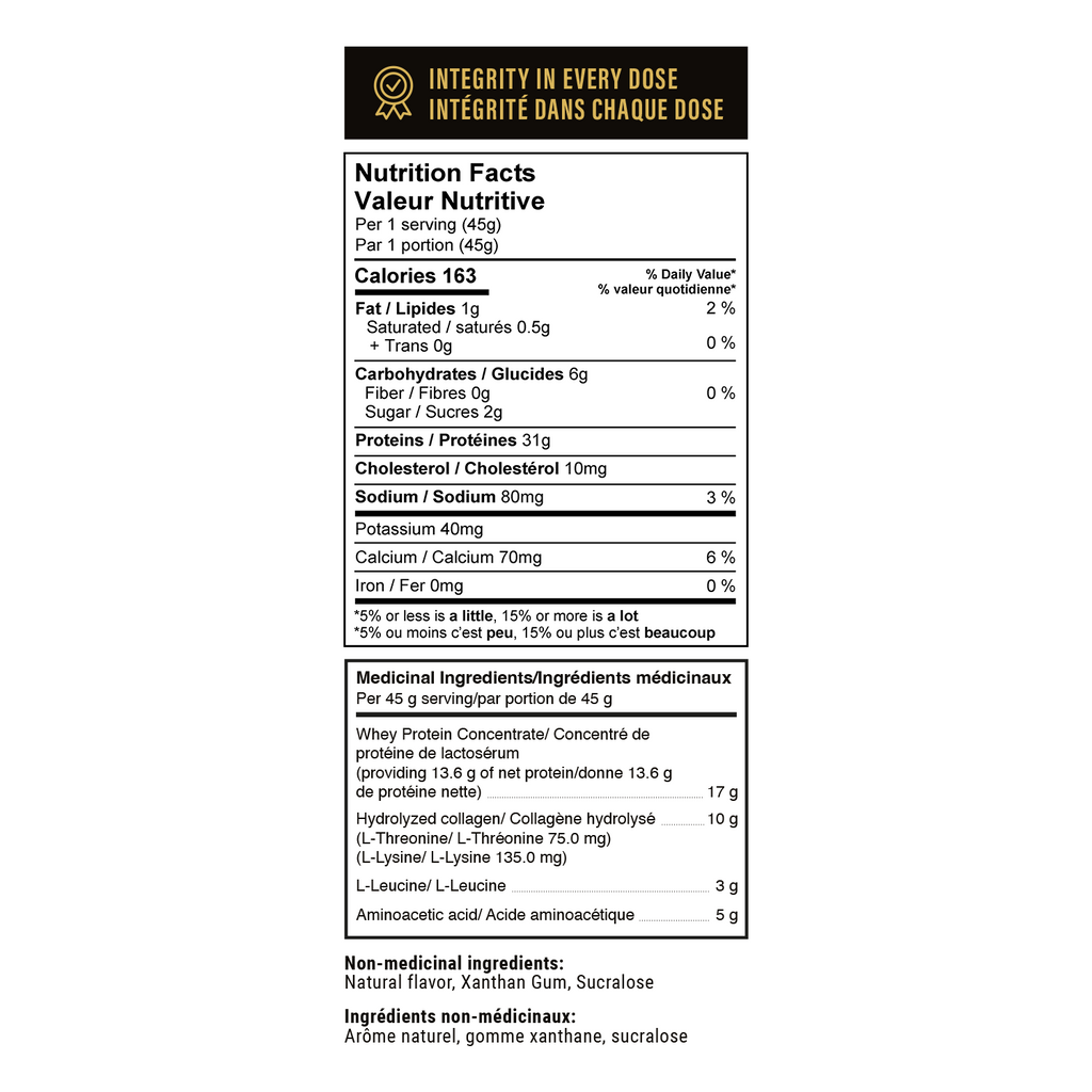 Eternal Protein – Whey, Collagen & Leucine Blend for Active Adults 35+