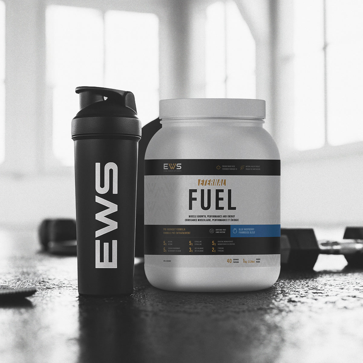 Eternal Fuel – Caffeine-Free Pre-Workout for Endurance, Power & Focus