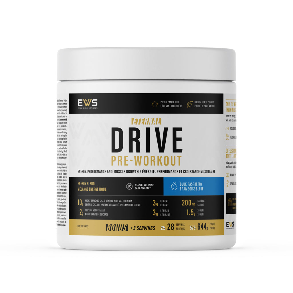 Eternal Drive Pre-Workout – Clean Energy, Pump & Focus Formula