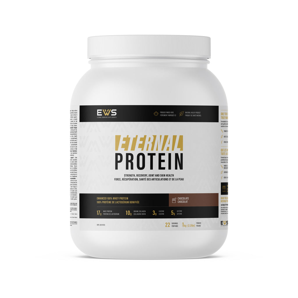 Eternal Protein – Whey, Collagen & Leucine Blend for Active Adults 35+