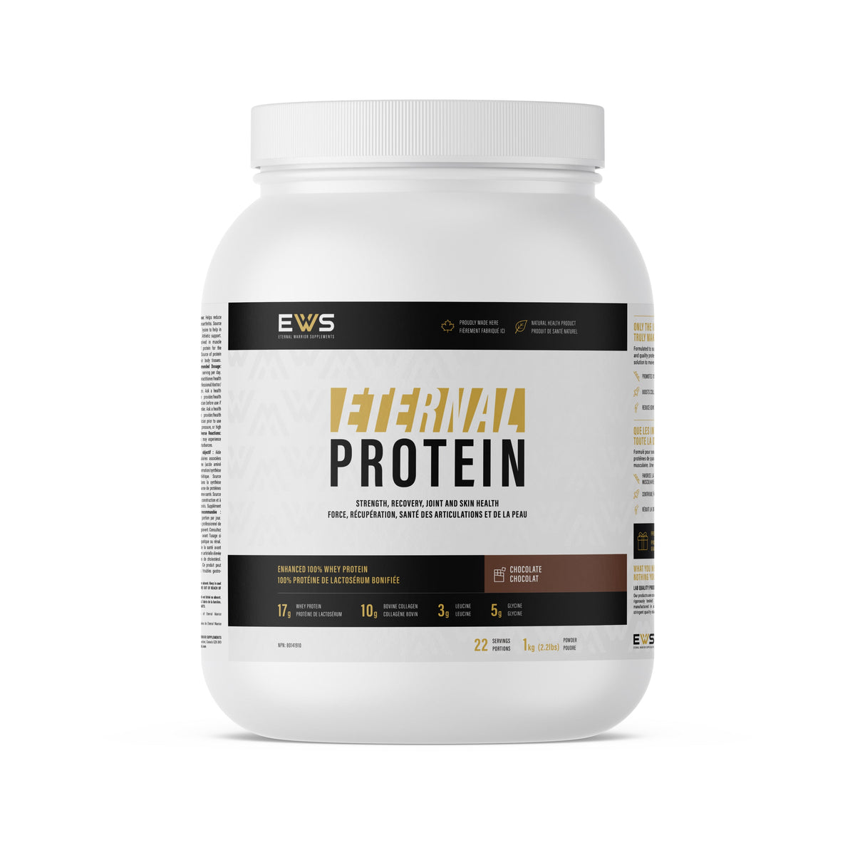 Eternal Protein – Whey, Collagen & Leucine Blend for Active Adults 35+