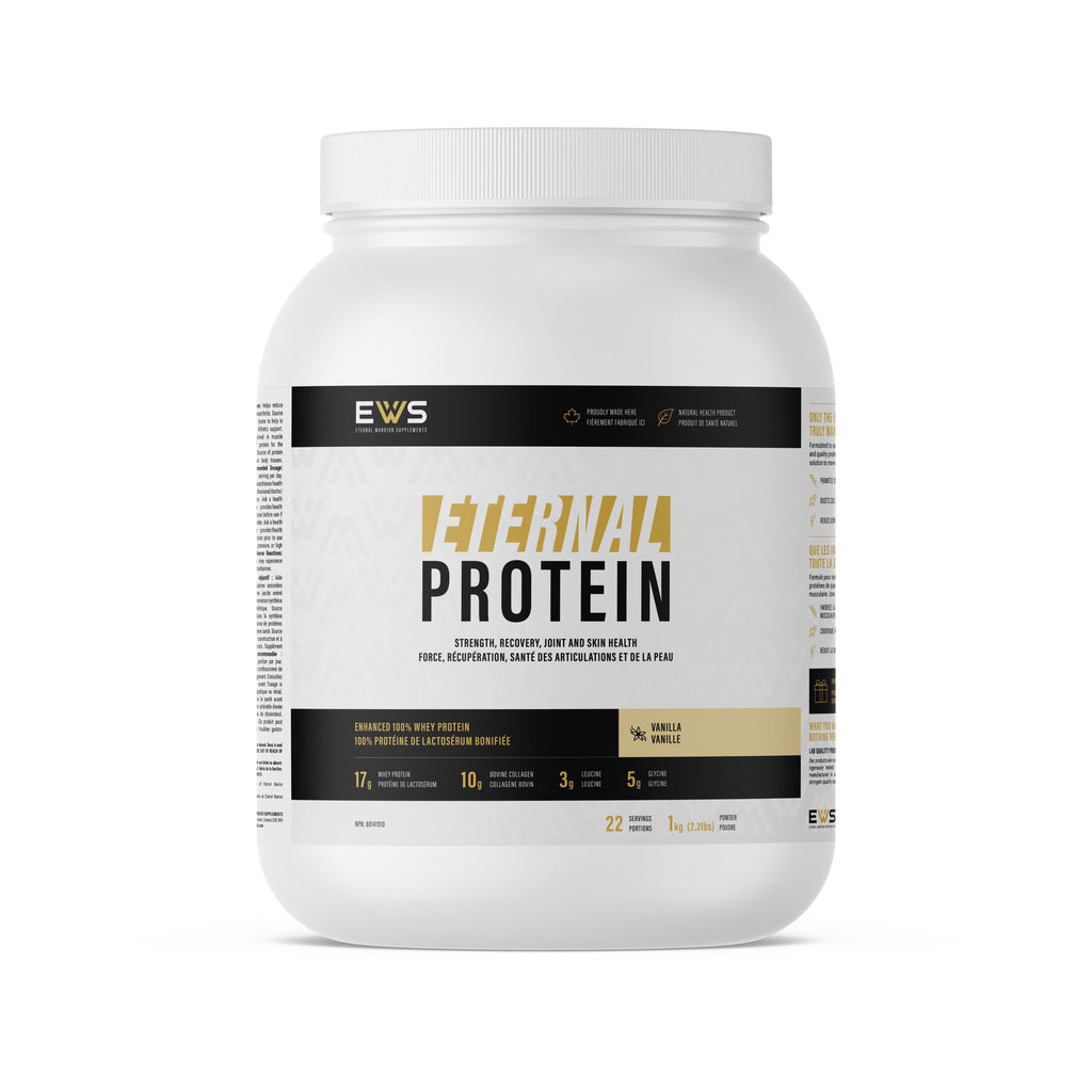 Eternal Protein – Whey, Collagen & Leucine Blend for Active Adults 35+