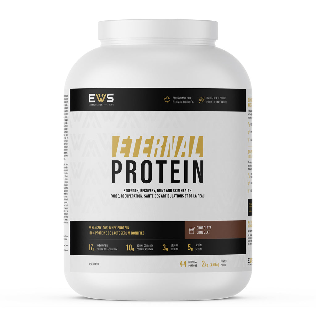 Eternal Protein – Whey, Collagen & Leucine Blend for Active Adults 35+